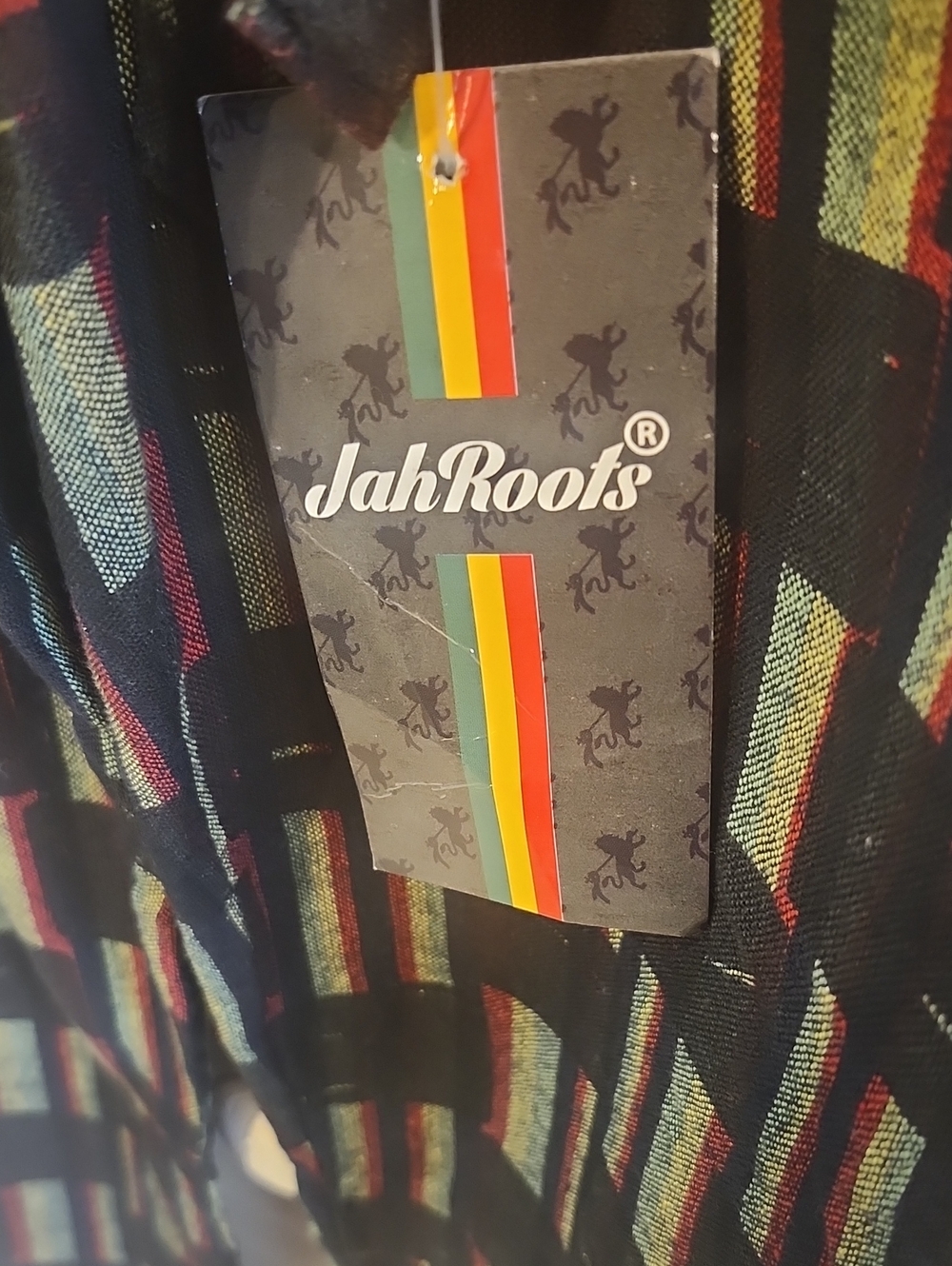 Jah Roots "Rasta" Checkered Trousers - Picture 2 of 9
